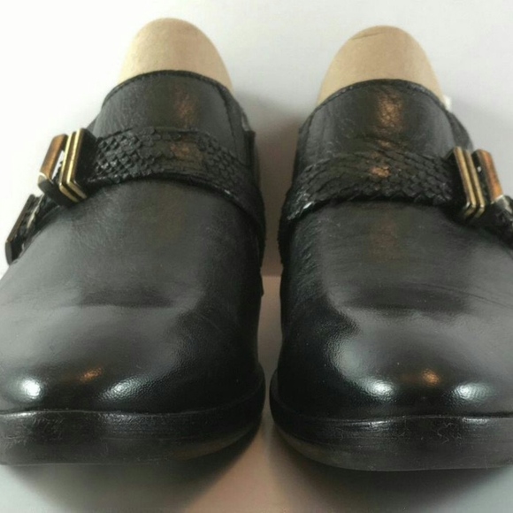 Women's Size  38.5 EU,  KBR Black Genuine Leather - Picture 12 of 14